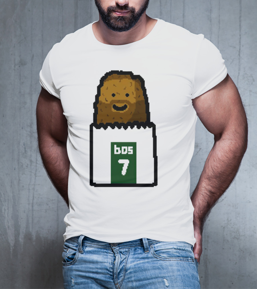 Jaylen Brown Celtics Hash Brown BOS 7 T-Shirt