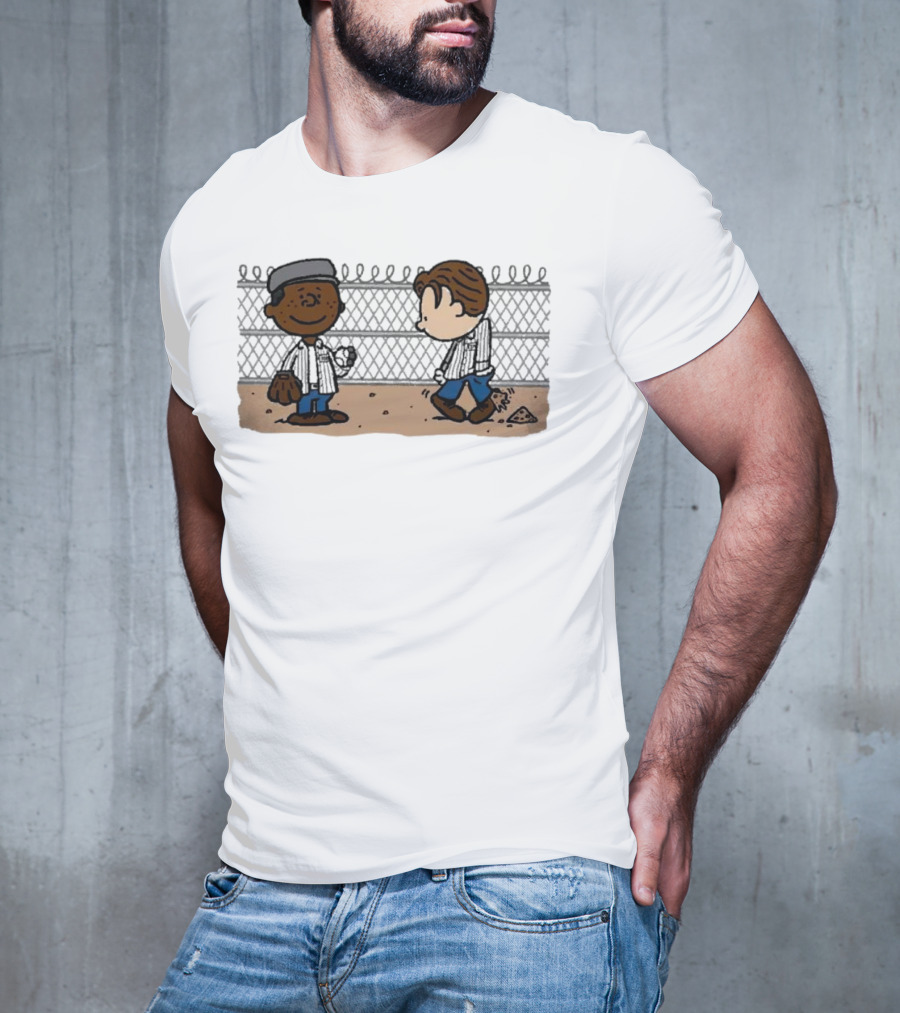 Red And Andy Yard Pals The Shawshank Redemption Peanuts Cartoon Crossover T-Shirt