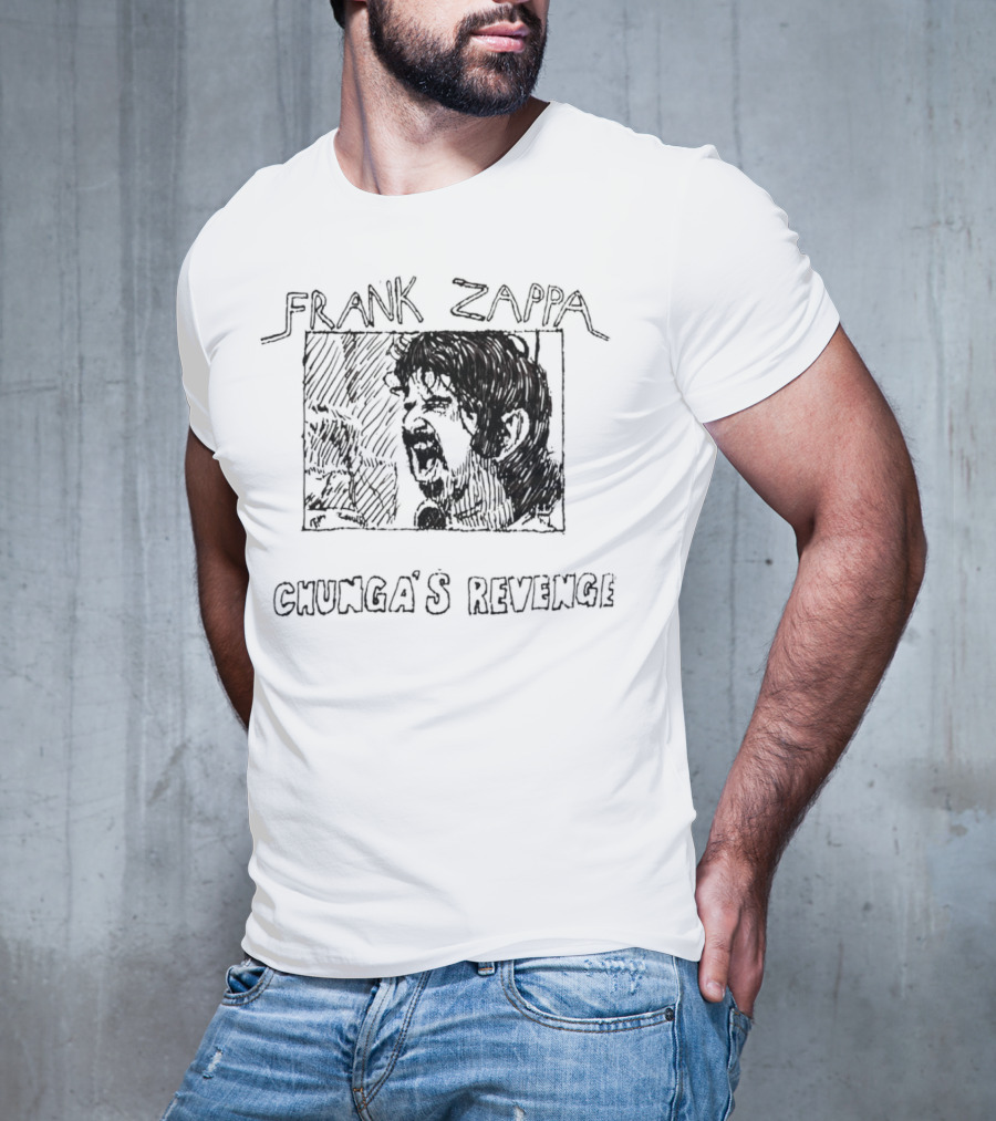 Frank Zappa Chunga’s Revenge Vintage Album T-Shirt
