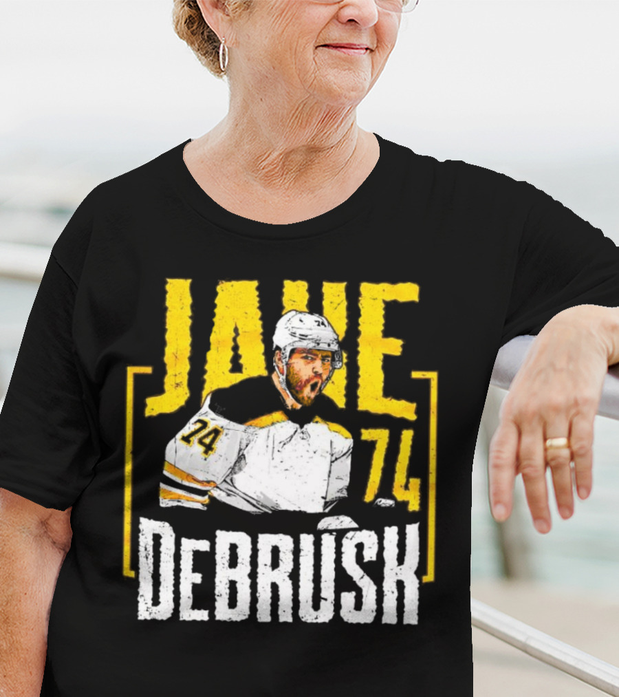 Jake DeBrusk 74 Boston Hockey Player T-Shirt