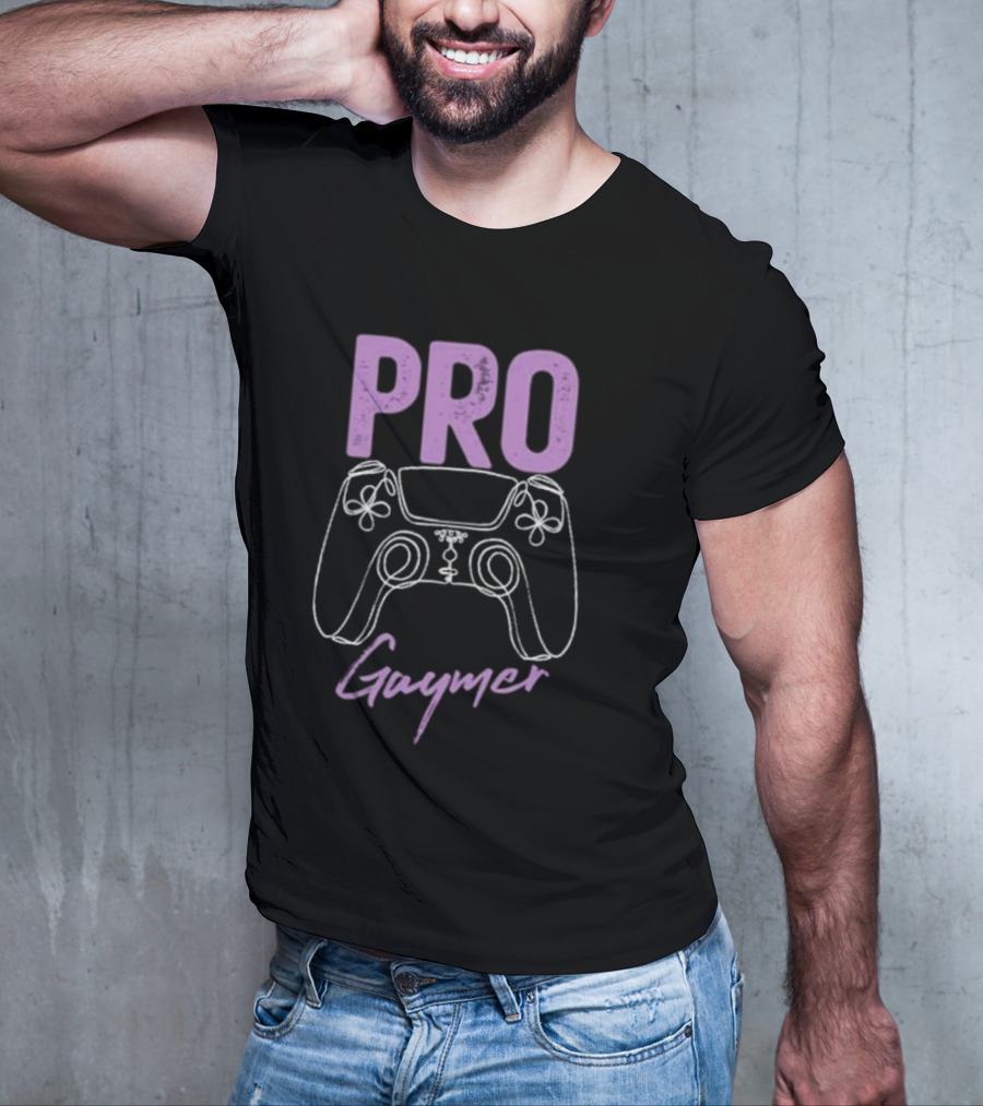 Realmonestore Pro Gaymer Gaming Controller T-Shirt