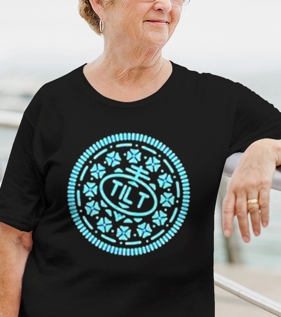 TILT Thank You Oreo Style Cookie Stars T-Shirt