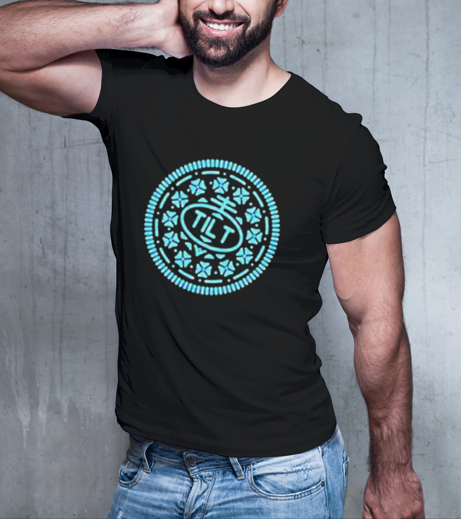 TILT Thank You Oreo Style Cookie Stars T-Shirt