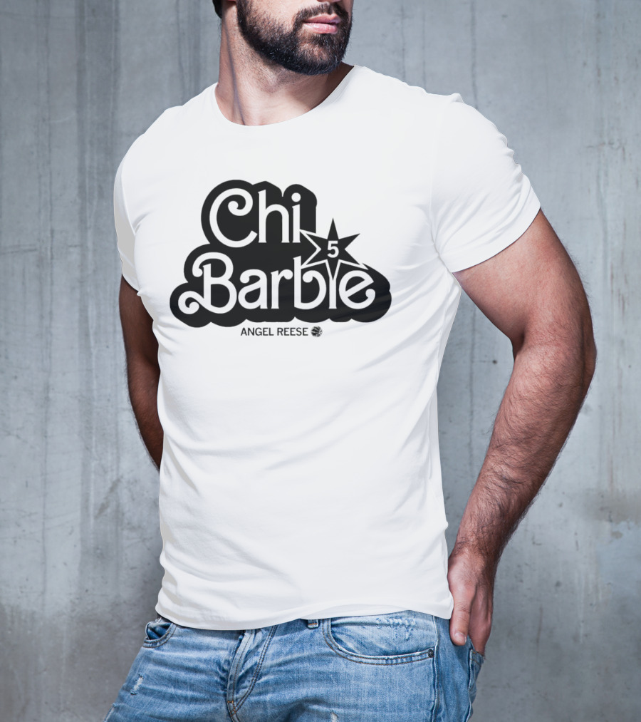 ChiBarbie Angel Reese Chicago Sky 5 Star T-Shirt