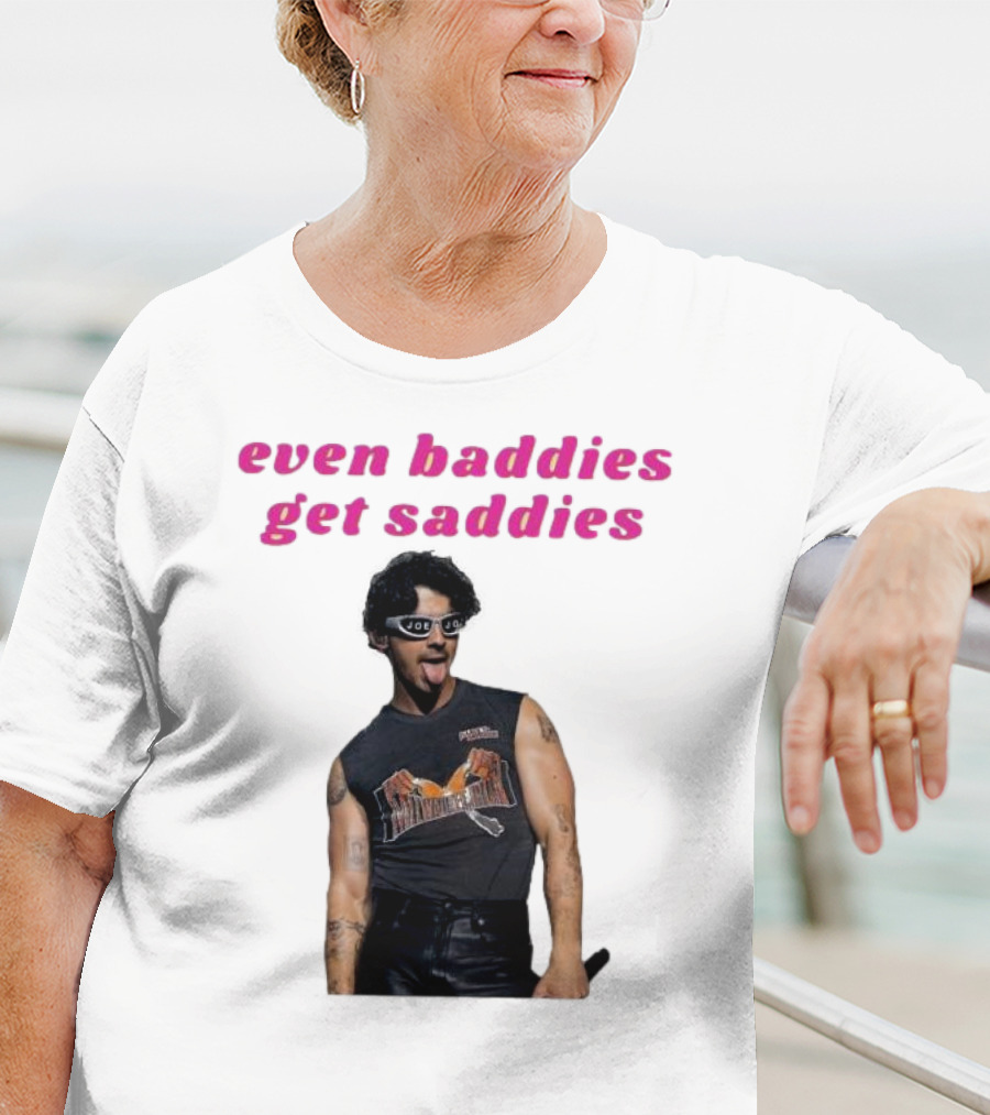Joe Jonas Even Baddies Get Saddies Rocker T-Shirt