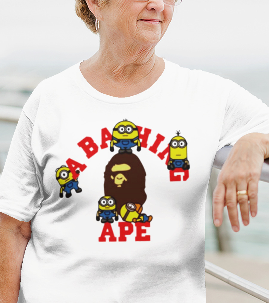 A Bathing Ape Minion Collaboration T-Shirt