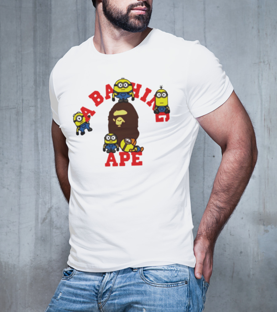 A Bathing Ape Minion Collaboration T-Shirt