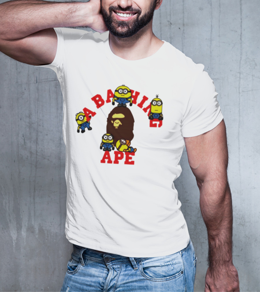 A Bathing Ape Minion Collaboration T-Shirt