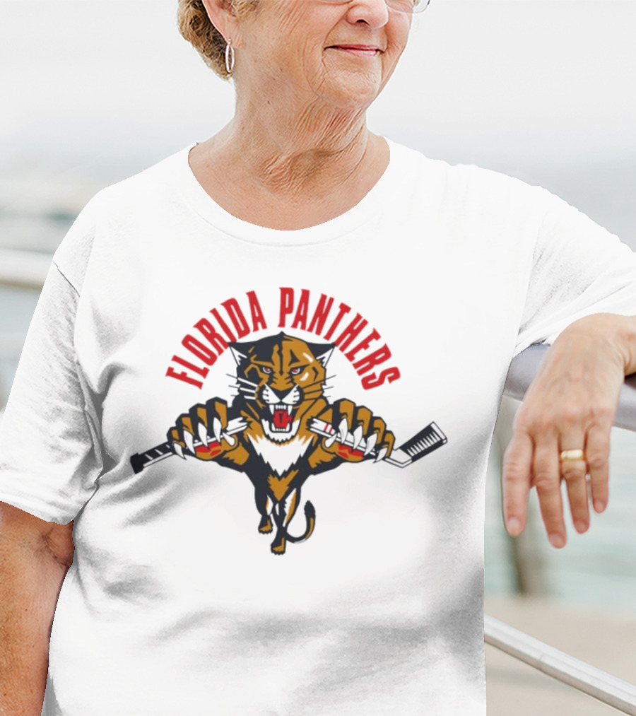 Florida Panthers Hockey Break The Stick Fierce T-Shirt