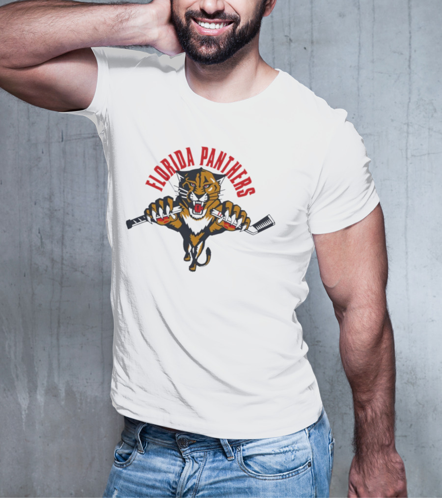 Florida Panthers Hockey Break The Stick Fierce T-Shirt