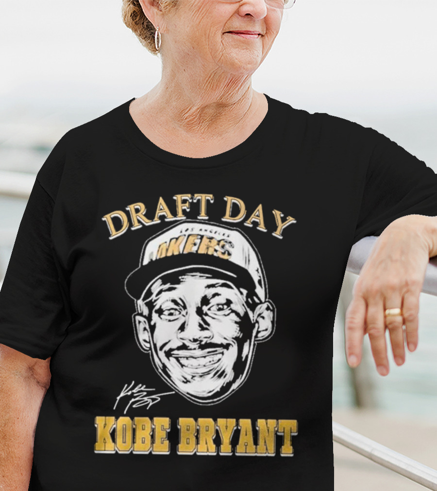 Kobe Bryant Draft Day Los Angeles Lakers T-Shirt