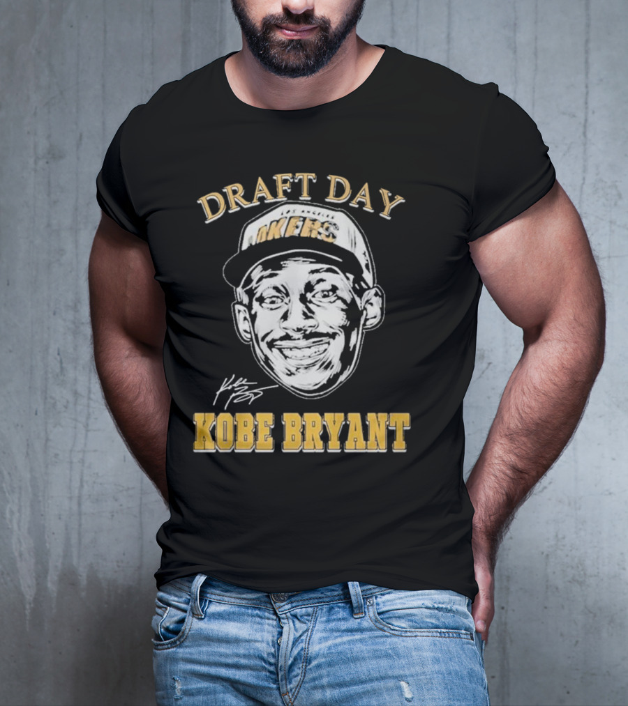 Kobe Bryant Draft Day Los Angeles Lakers T-Shirt