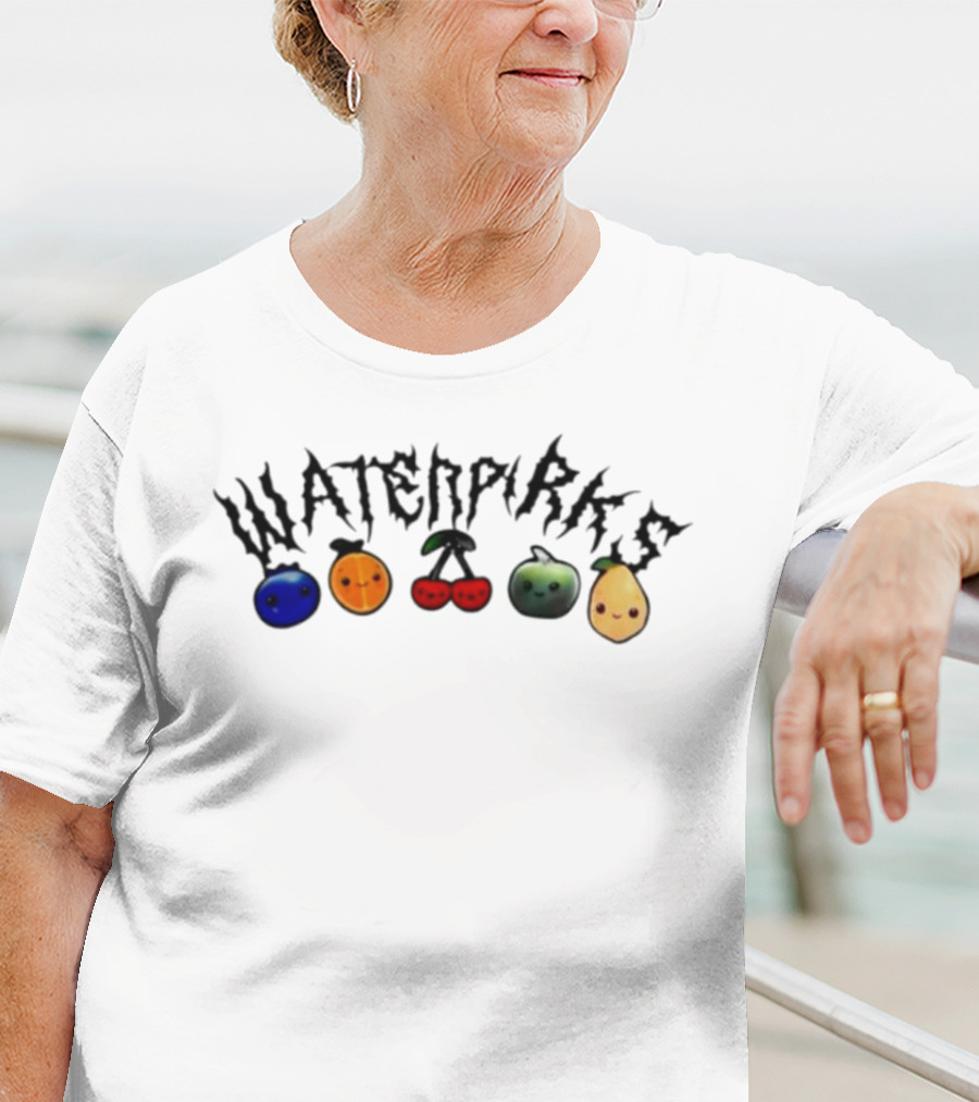 Waterparks Fruit Band Metal Style Cute Icons T-Shirt