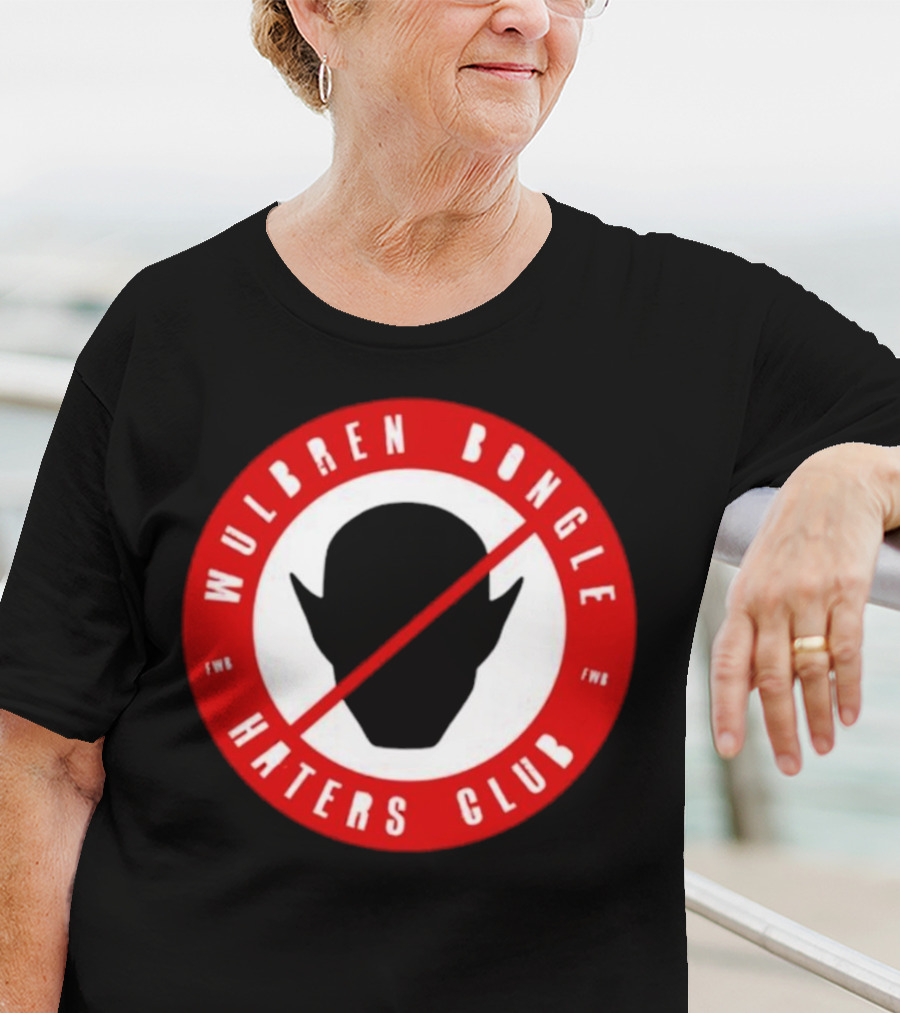 Wulbren Bongle Haters Club Red Circle T-Shirt