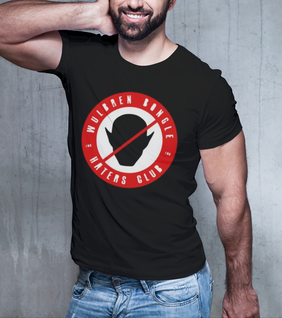 Wulbren Bongle Haters Club Red Circle T-Shirt