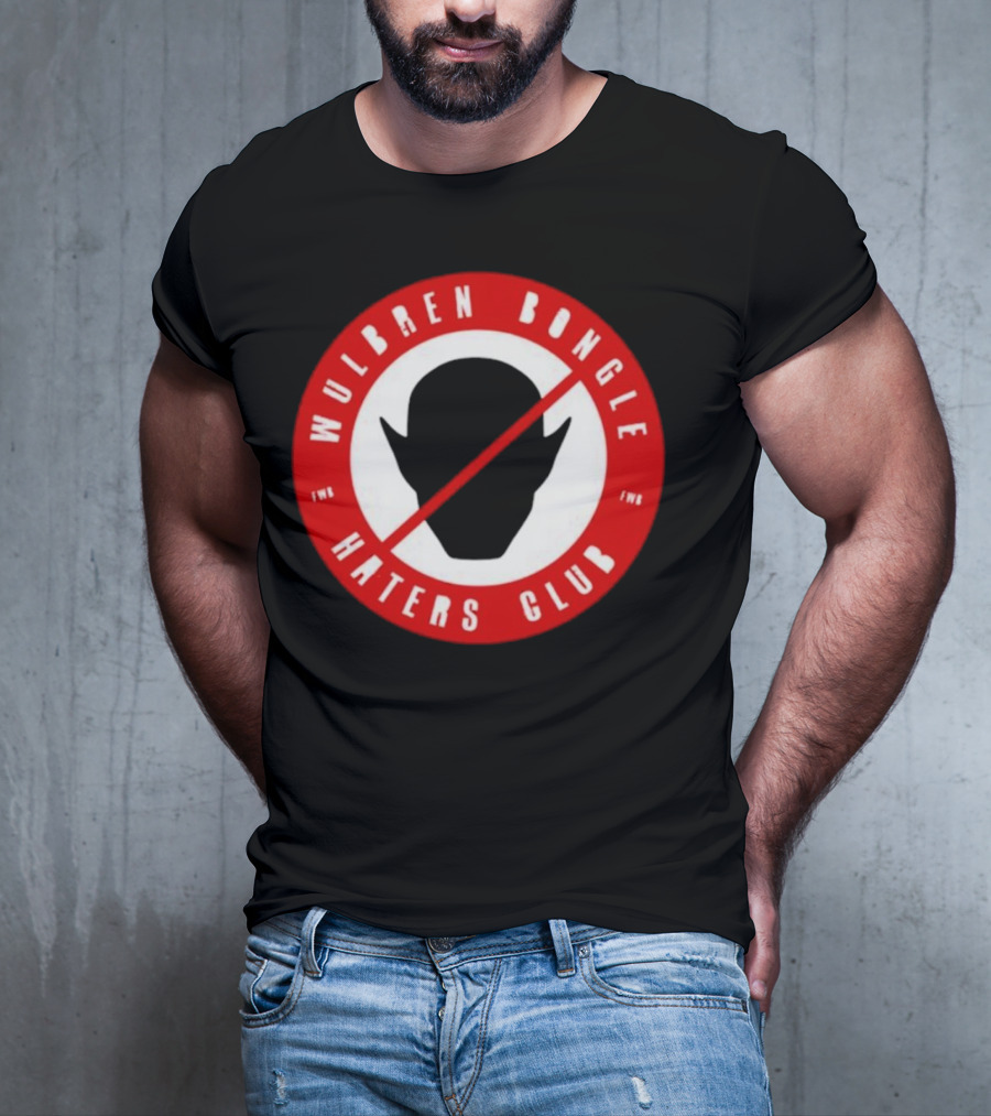 Wulbren Bongle Haters Club Red Circle T-Shirt