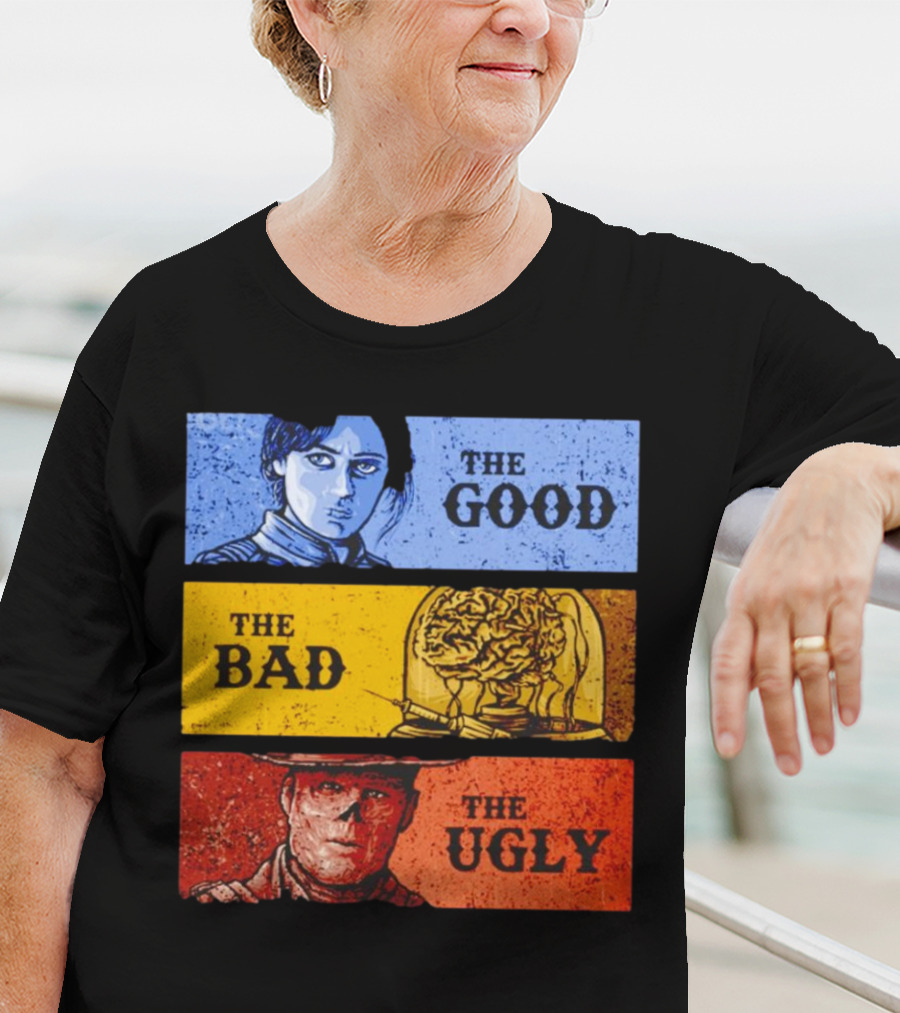 Fallout The Good The Bad The Ugly Character Carousel T-Shirt