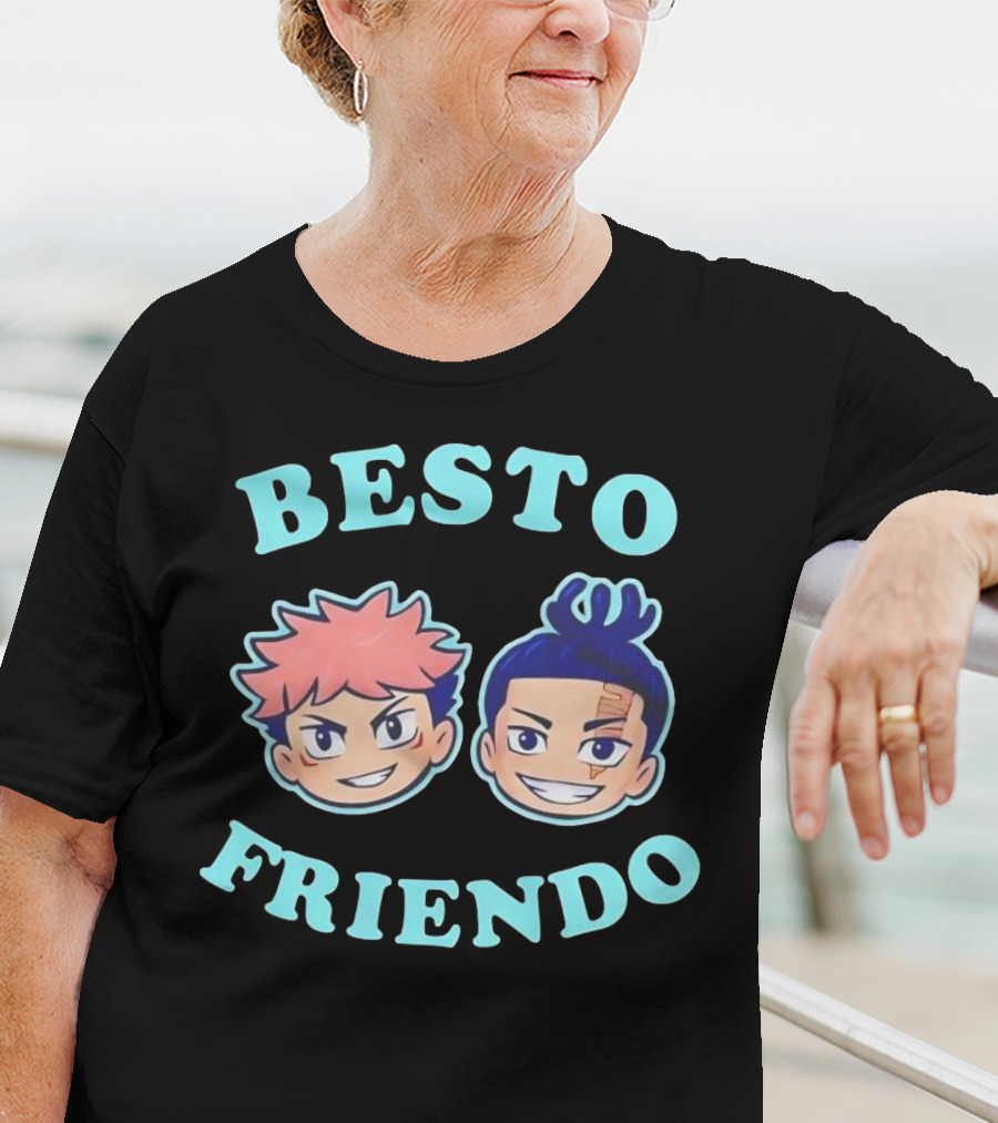 Besto Friendo Jujutsu Kaisen Yuji And Todo T-Shirt