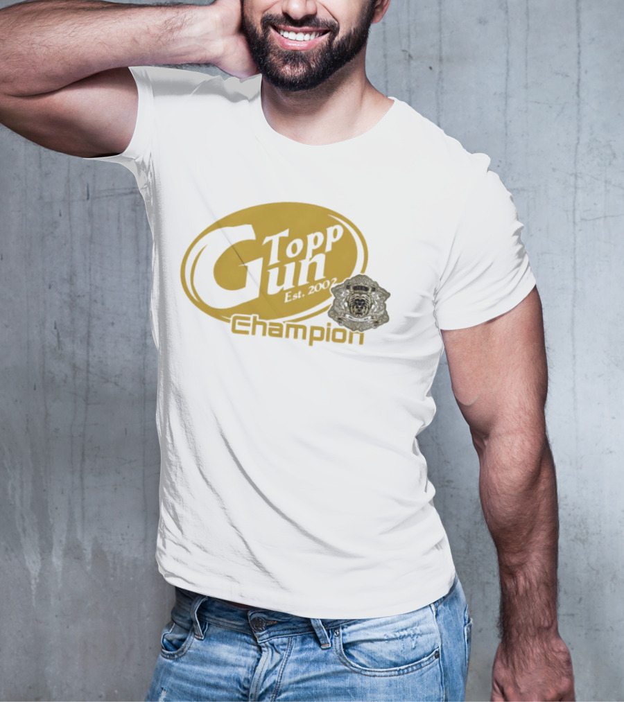 Topp Gun Champion Est. 2002 T-Shirt
