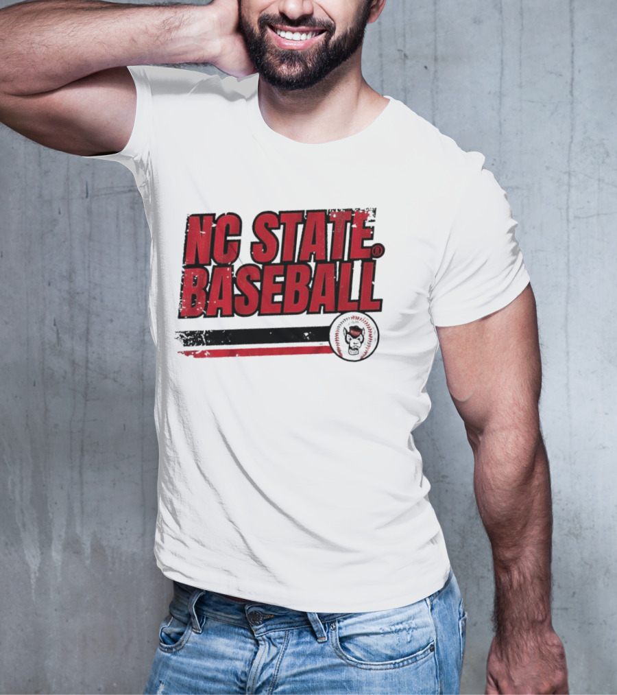 NC State Baseball Wolfpack Logo T-Shirt