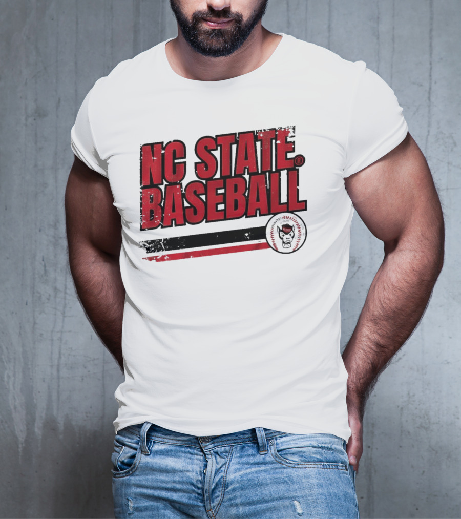 NC State Baseball Wolfpack Logo T-Shirt