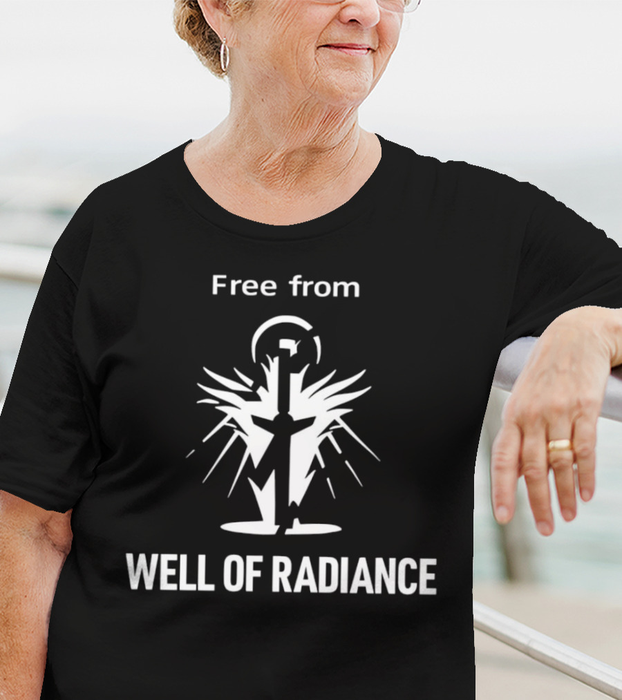 Free From Well Of Radiance Iconic Burst Image T-Shirt