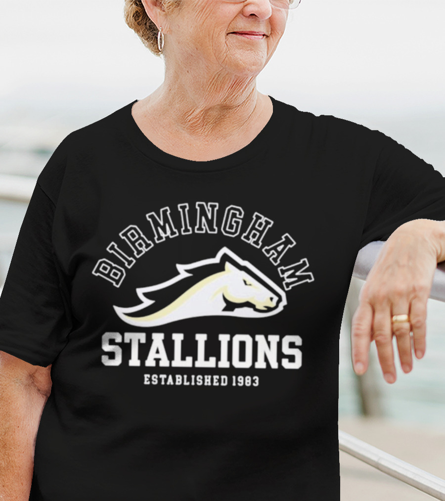 Birmingham Stallions Established 1983 T-Shirt