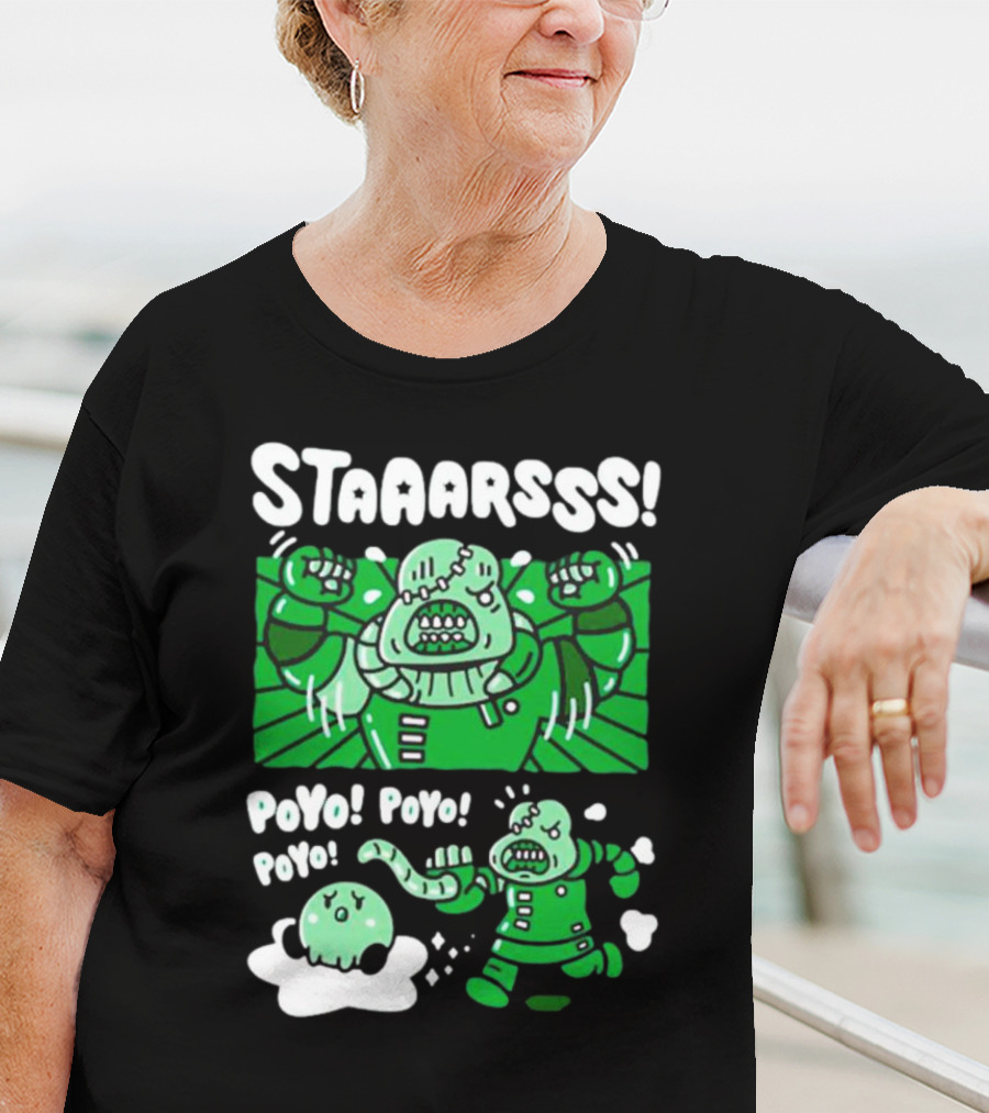 STAAARSSS Poyo Poyo Poyo Alien Creature Encounter T-Shirt