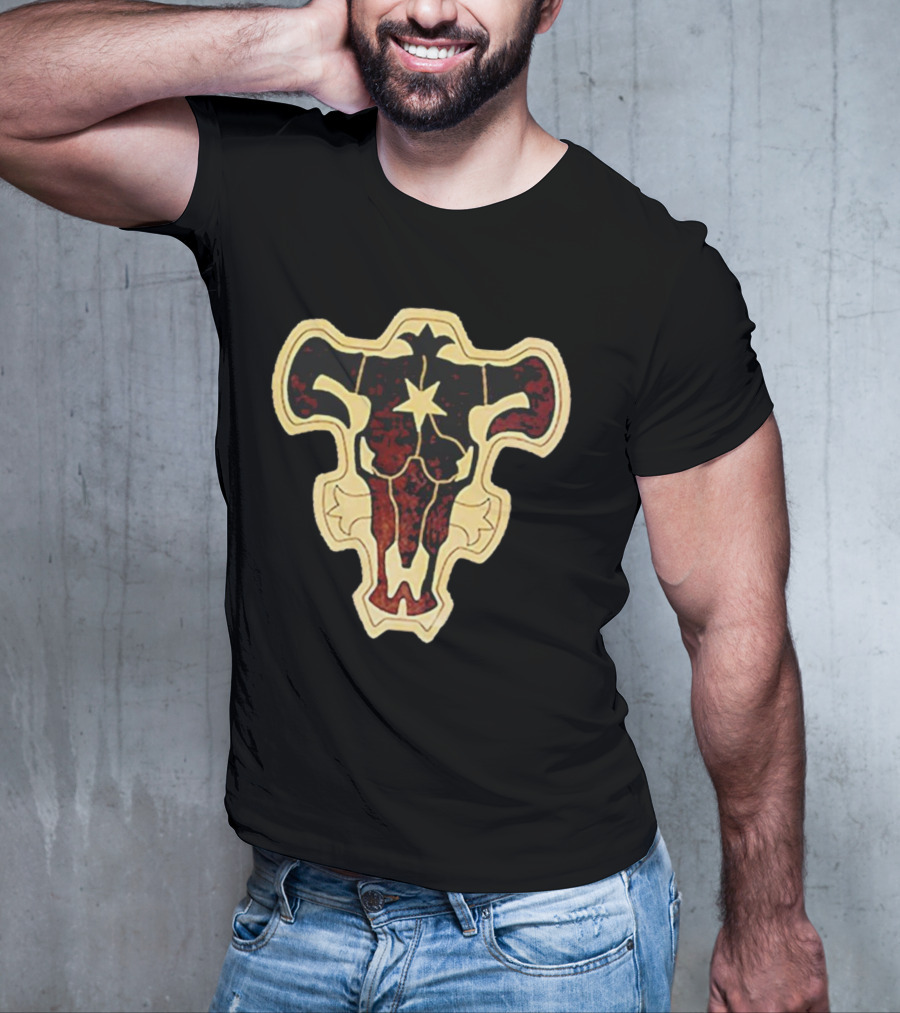 Zora Ideale Black Bull Symbol Black Clover Series T-Shirt
