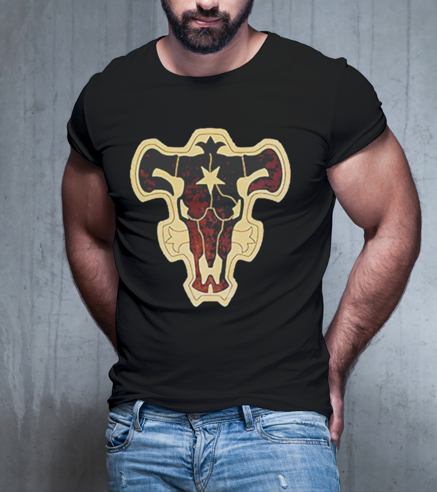 Zora Ideale Black Bull Symbol Black Clover Series T-Shirt