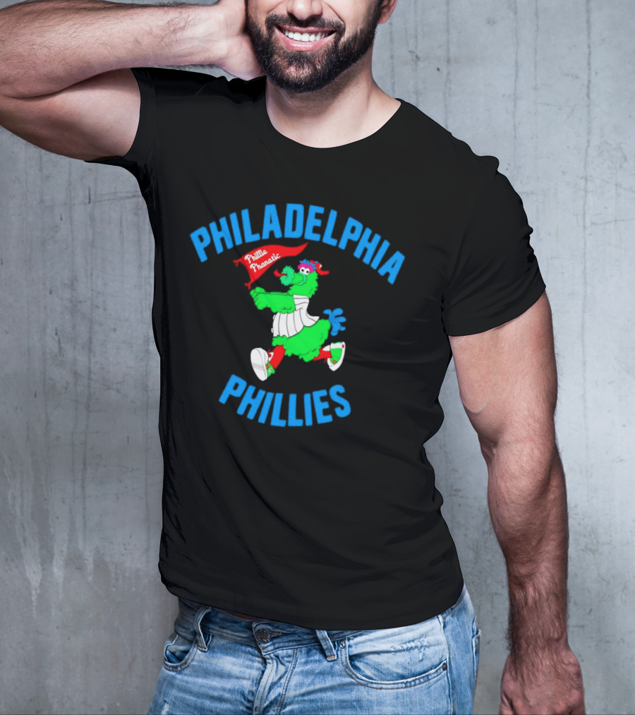 Philadelphia Phillies Phillie Phanatic Running T-Shirt