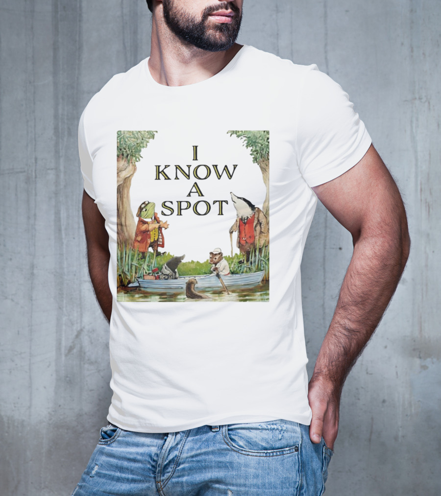 I Know A Spot Animals By The River With Friends T-Shirt