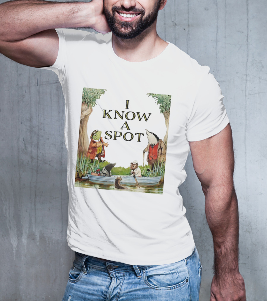 I Know A Spot Animals By The River With Friends T-Shirt