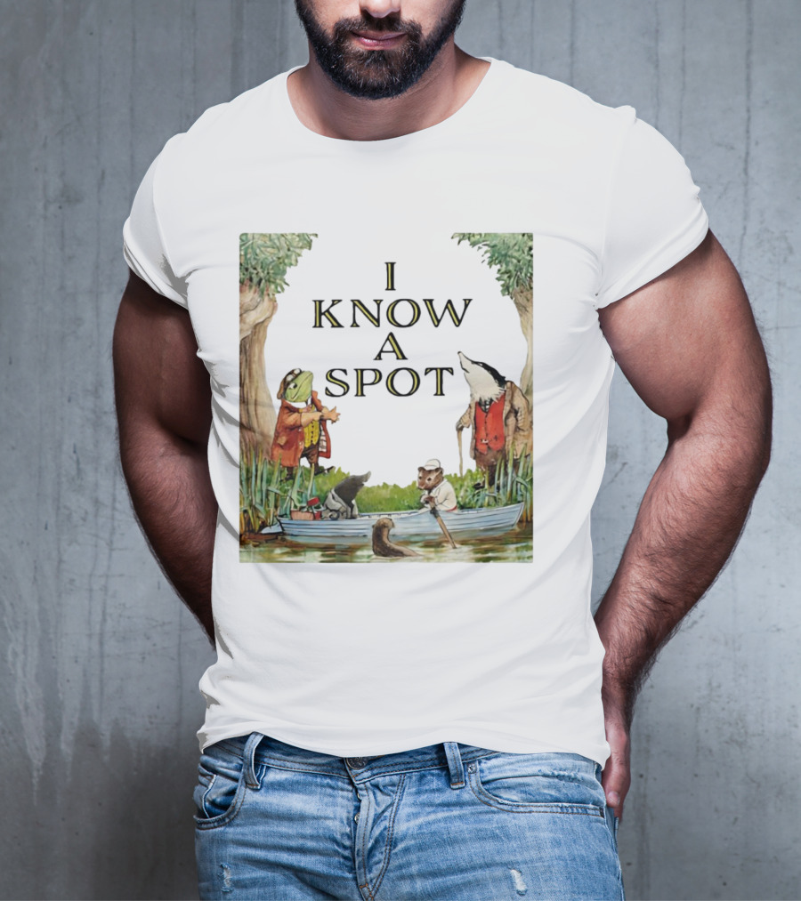 I Know A Spot Animals By The River With Friends T-Shirt