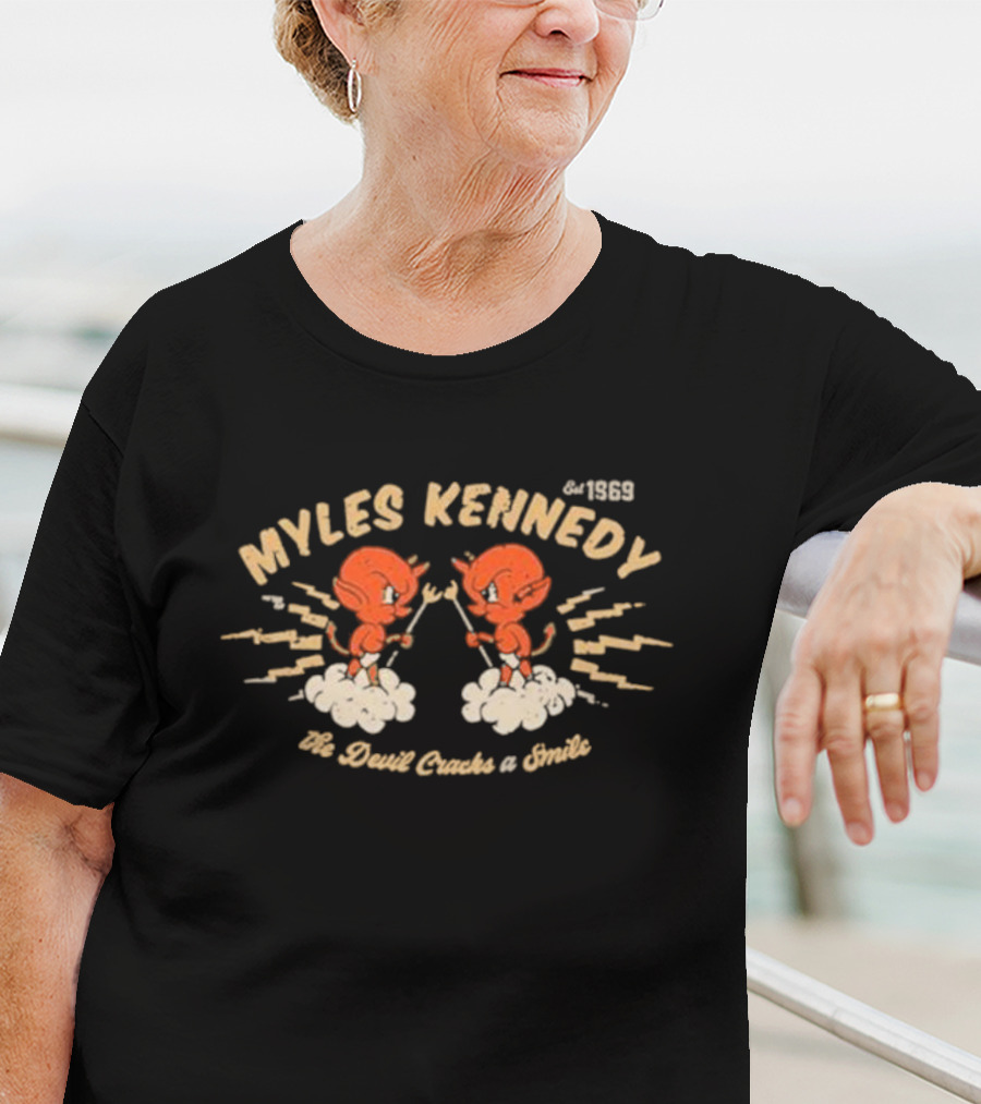 Myles Kennedy Est 1969 The Devil Cracks A Smile T-Shirt