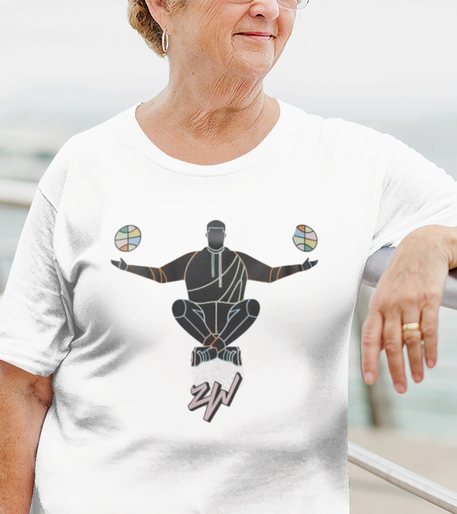 NEW Jordan Zion Meditation Basketball Icon ZW T-Shirt