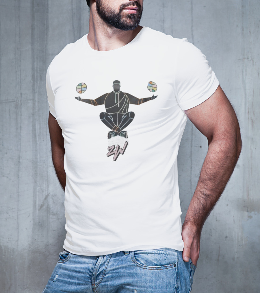 NEW Jordan Zion Meditation Basketball Icon ZW T-Shirt