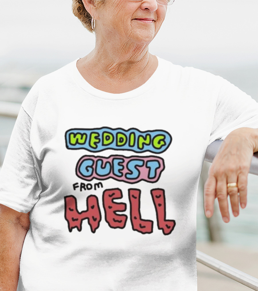 Wedding Guest From Hell Blocky T-Shirt