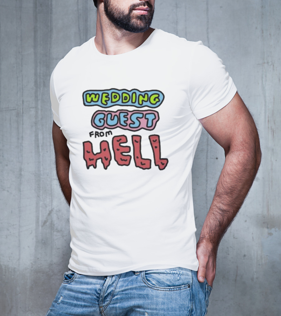 Wedding Guest From Hell Blocky T-Shirt