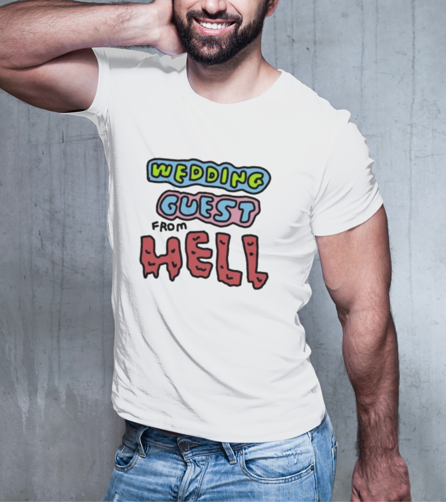 Wedding Guest From Hell Blocky T-Shirt