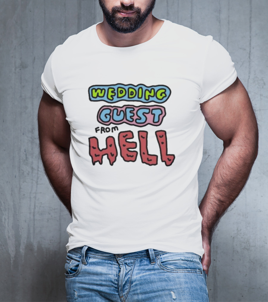Wedding Guest From Hell Blocky T-Shirt
