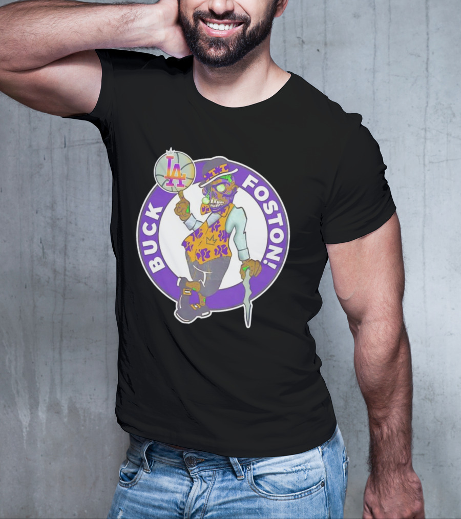 Buck Foston LA Boston Celtics T-Shirt