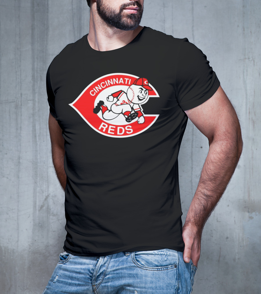 Cincinnati Reds Mascot MLB Baseball T-Shirt