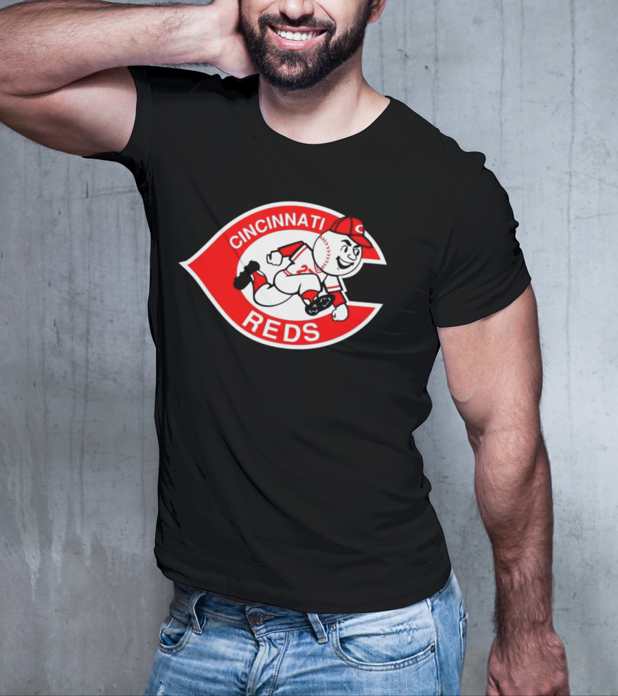 Cincinnati Reds Mascot MLB Baseball T-Shirt
