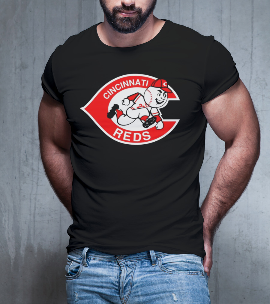 Cincinnati Reds Mascot MLB Baseball T-Shirt