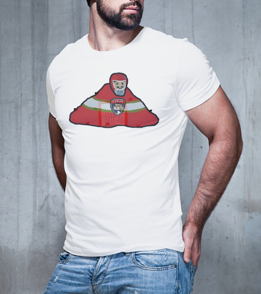 Florida Panthers Sergei Blob-Rovsky Hockey Goalie Net T-Shirt