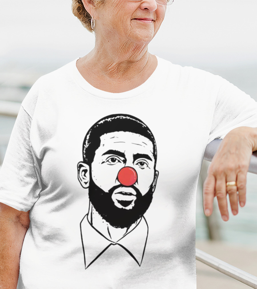 Kyrie Irving Clown Nose Basketball Player T-Shirt