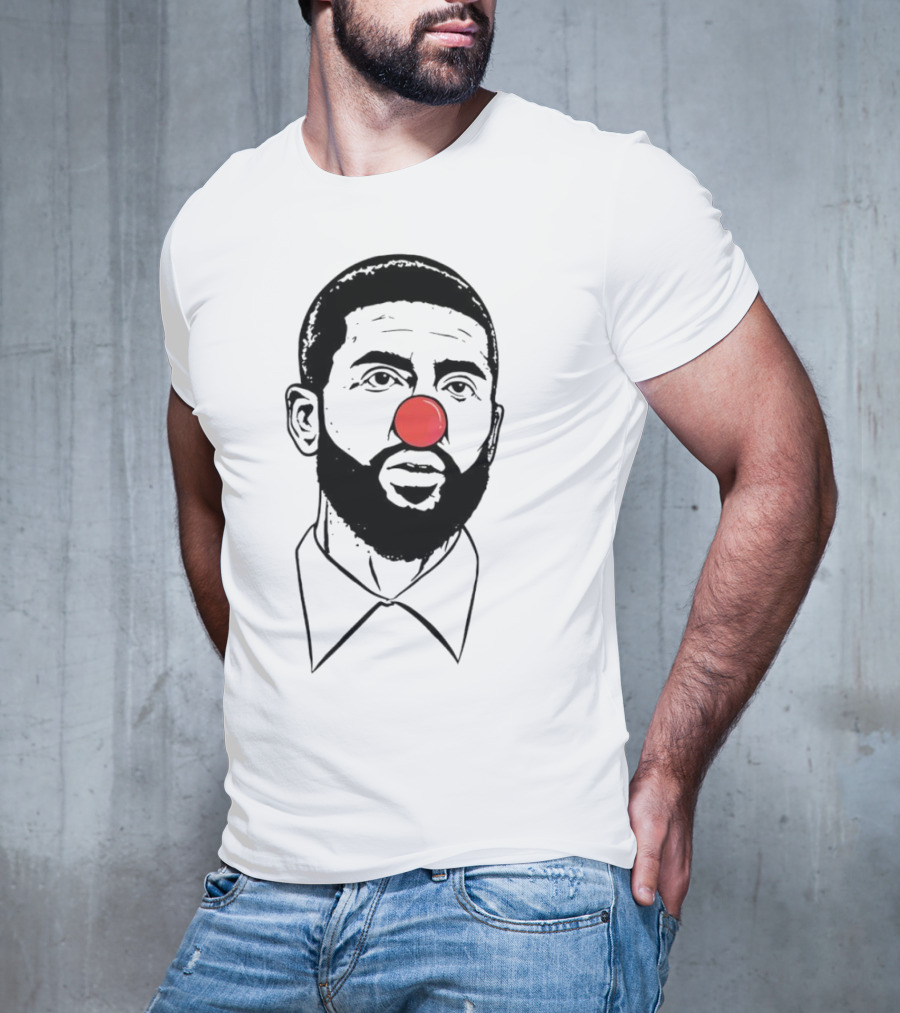 Kyrie Irving Clown Nose Basketball Player T-Shirt