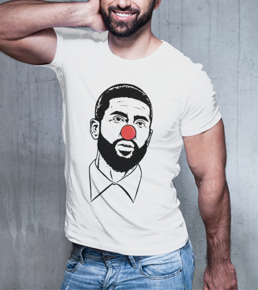 Kyrie Irving Clown Nose Basketball Player T-Shirt