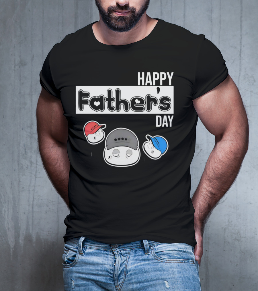 Happy Father’s Day Metokur Inspired Emoji Trio T-Shirt